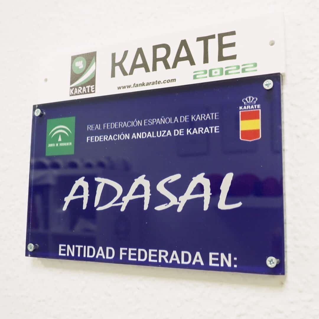 Real federacion española de karate, club adasal entidad federrada